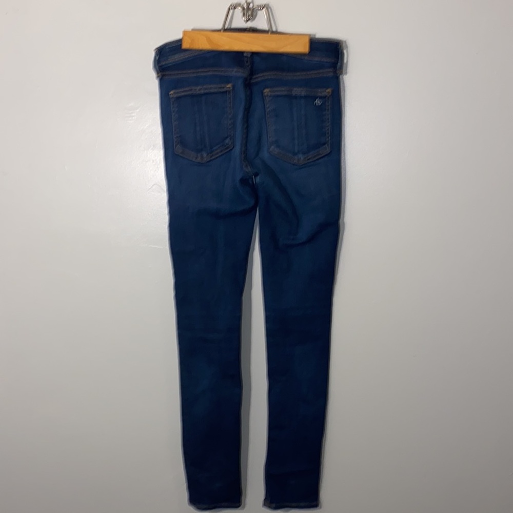 Rag & Bone Cate Skinny Ankle Jeans in Bloo Moon Wash Style W1526K089BMO - Picture 10 of 10